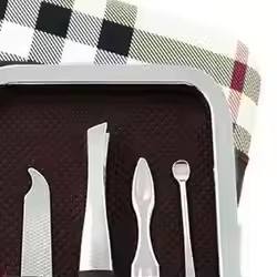 Ensemble de pédicure luxueux pour manucure pédicure Kit de coupe-ongles en acier de haute qualité enfants fabriqués au Pakistan cadeau promotionnel inclus - Product Image 4