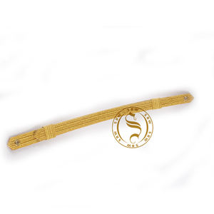 Vente en gros de fil de lingot d'or cordon de casquette cordon de casquette de cérémonie prix d'usine cordon de casquette de cérémonie - Product Image 3