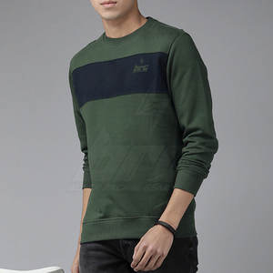 Sudaderas de color sólido de alta calidad para la venta sudaderas de hombre mezcladas de algodón de etiqueta privada - Product Image 4