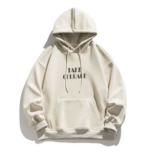 Sudadera con Capucha y Sudadera Extra Grande de Tela de Rizo de 360 g, Tejida, con Logotipo Personalizado Estampado para Hombre, Hombros Caídos, Talla Grande - Product Image 5