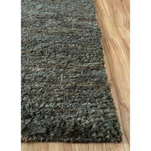 Alfombra Rectangular de Yute y Cáñamo Gris y Negra, Tejida a Mano, para Entrada y Pasillo, Uso Doméstico - Modelo Skjt-14 - Product Image 4