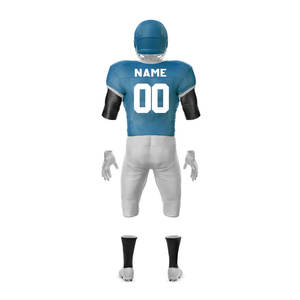 OEM Design American <b>Football</b> Uniform Hot Selling <b>Light</b> Weight Plus Size Breathable Features - Product Image 2