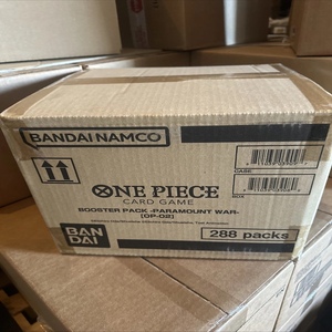 Boîte de jeu de cartes Paramount War Booster Box OP-02, neuve et scellée, vague 1 (12 boîtes) - Product Image 1