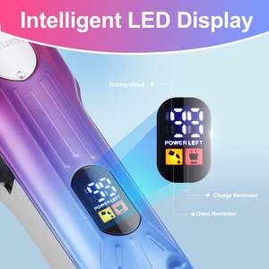 Tondeuse à cheveux sans fil professionnelle, kit de coupe de cheveux pour barbier, avec peignes de guidage colorés, alimentation USB - Product Image 4