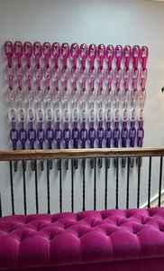 Chaîne de décoration murale Art déco Article en résine Article décoratif de chambre le plus adorable avec prix de vente complet en Inde - Product Image 3