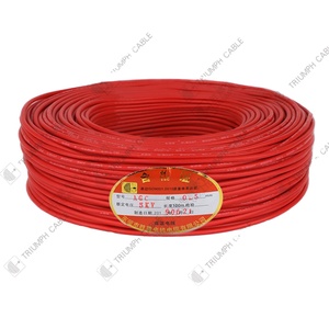 Triumph AGG 1.0MM 32/0.30TS giallo colore rosso Silicone cavi di gomma filo ad alta tensione cavo di riscaldamento in gomma - Product Image 3
