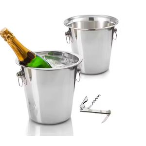 Premium Quality Single <b>Wine</b> <b>Cooler</b> Classic Design Powder-Coated Black <b>Stainless</b> <b>Steel</b> Portable Tabletop <b>Wine</b> Chillers - Product Image 5