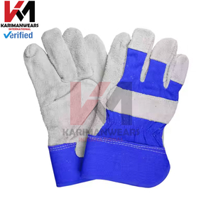 Gants de travail personnalisés, couleur contrastée, fabrication artisanale, prix de gros, nouveaux modèles OEM ODM, créez vos propres gants de travail - Product Image 4