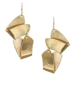 Hot Selling Flower Brass <b>Earring</b> Trending Products New Arrivals Household Wearing <b>Earring</b> Customized Size and Sale - Product Image 2