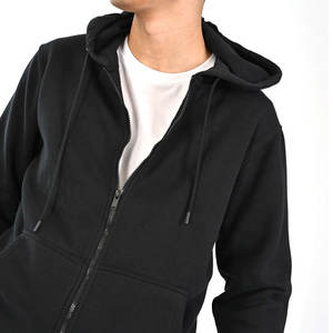 Sweat à capuche personnalisé pour hommes avec manches longues sweat à capuche zippé tissu doux confortable et respirant meilleure qualité sweats à capuche pour hommes vente en gros - Product Image 2