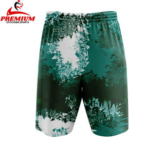 กางเกงขาสั้นผ้าโพลีเอสเตอร์100% ระบายอากาศได้ดีสำหรับผู้ชายกางเกงขาสั้นตาข่ายสำหรับฝึกซ้อมตามสั่ง - Product Image 2