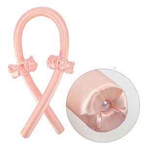 Set de Rizos sin Calor de Satén, Rizos sin Calor Durante la Noche con Rizador de <span class=keywords><strong>Pelo</strong></span> y 2 Coleteros de Satén, Rizadores de <span class=keywords><strong>Pelo</strong></span> Cómodos <span class=keywords><strong>para</strong></span> <span class=keywords><strong>Dormir</strong></span> - Product Image 5
