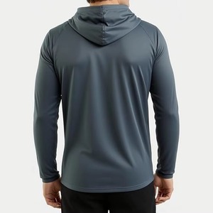 เสื้อฮู้ดผู้ชายแบบสวมใส่สบายสำหรับฤดูหนาว ผ้าโพลีเอสเตอร์ 100% ระบายอากาศได้ดี น้ำหนักเบา ซับเหงื่อ ป้องกันแบคทีเรีย 180 กรัม - Product Image 5