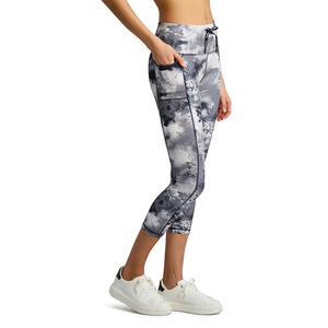 Mallas para mujer, pantalones de Yoga de cintura alta, mallas deportivas sin costuras para entrenamiento, ropa deportiva para correr, traje informal de moda ajustado elástico - Product Image 3