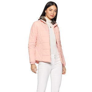 Chaqueta acolchada de mujer de tela cómoda para exteriores de talla grande, impermeable, transpirable, senderismo, correr, chaqueta informal de burbujas para mujer - Product Image 6