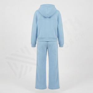 ชุดวอร์มผู้หญิงขายส่ง ชุดกีฬาโลโก้สั่งทำ ชุดออกกำลังกายผ้าฝ้ายฟลีซสำหรับฤดูหนาว ชุดวิ่งออกกำลังกาย ชุดฟิตเนส ชุดกีฬา ผ้าอุ่น - Product Image 2