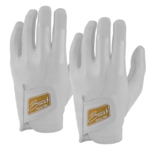 Venta caliente de encargo Cabretta guantes de golf de cuero de alta calidad de piel de oveja blanca con embalaje personalizado para los golfistas - Product Image 1