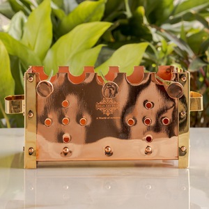 IndianArtVilla Barbacoa de cobre puro con 3 y 4 pinchos para asar alimentos-Uso diario en el hogar y el restaurante - Product Image 4