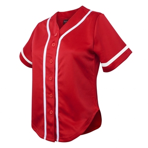เสื้อเบสบอลและซอฟต์บอลพิมพ์ลายแบบกำหนดเองชื่อและหมายเลขของคุณออกแบบได้ด้วยปุ่มสองปุ่มแบบคลาสสิก - Product Image 5