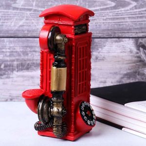 Phonebooth Résine Léger Contemporain Table Top Accent Élégant Salon Décor À La Maison Accessoire - Product Image 2