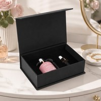 Boîte d'emballage pour flacon compte-gouttes de sérum, boîte cadeau en papier rose personnalisée pour contenants en verre de 30 ml et 50 ml