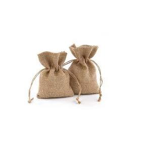 Sacs de jute couleur crème taille personnalisée nœud de corde sacs utilisables quotidiennement épicerie légère polyvalente utilisation supérieure sacs de bonne qualité - Product Image 5