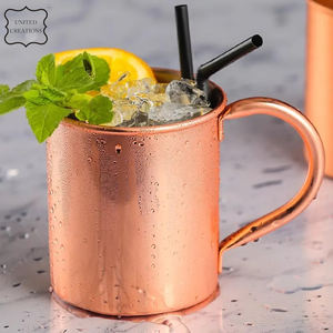 2025 High Quality Shinny <b>Copper</b> <b>Mug</b> Stainless Steel Hammered High Standard Solid Metal <b>Mugs</b> Wholesale Moscow Mule <b>Mug</b> - Product Image 5