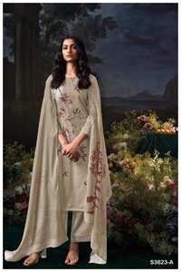 Catálogo completo de Salwar Kameez bordado con estampado Dobby de algodón de primera calidad para ropa de fiesta disponible tarifa al por mayor-indio pakistaní - Product Image 5