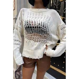 Suéter Informal Holgado con Diseño Ajurlu Mihaela 1216-02 - Product Image 3