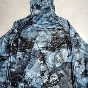 Sudadera con capucha de caza de alta calidad al por mayor de poliéster 100% transpirable - Product Image 5