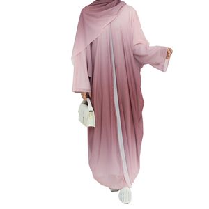 Women's Stylish Abaya with Intricate Lace <b>Trim</b> on Sleeves - A Light and Elegant Choice for Special Occasions - Product Image 6