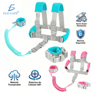 Imbracatura e Cintura di Sicurezza 2-in-1 in Acciaio per Bambini, Resistente e Pratica - Product Image 1