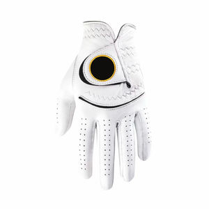 Guantes de golf de cuero Cabretta para mano izquierda superventas Premium logotipo personalizado guantes de golf de calidad elegante al por mayor OEM - Product Image 5