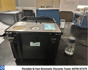 Probador rápida de viscosidad cinemática portátil ASTM D7279 para productos petrolíferos - Product Image 6