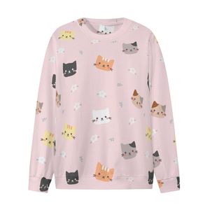 สเวตเชิ้ตผู้ชายแบบซับลิเมชันสเวตเชิ้ตผ้าคอตตอนผสม - Product Image 3
