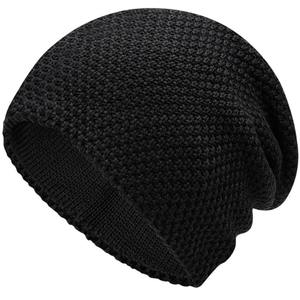 . Rimiut tricoté chapeau pour hommes casquettes laine mode Simple chaud Skullies bonnets solide automne hiver bonnet casquette Style à la mode - Product Image 2