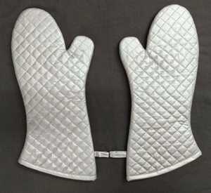 HR Enduit de Haute Qualité 100% Coton Vente en Gros Lavable en Machine Mitaine de Four Réutilisable Durable Confortable Choix du Chef - Product Image 6