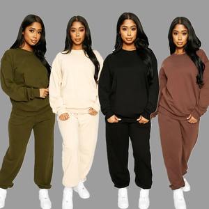 Survêtement femme 2025 nouveauté personnalisé multicolore surdimensionné coton Fitness femmes sweat personnalisé OEM - Product Image 1