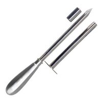 Cannule laparoscopique manuelle jetable en acier inoxydable Ali Surgical AS-27000 12 mm, certifiée CE Classe II