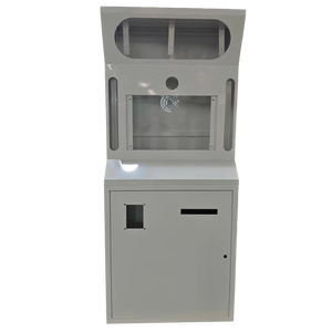 Gabinete de terminales de información pública todo en uno con ranuras de montaje para múltiples dispositivos y compartimento de almacenamiento seguro - Product Image 1