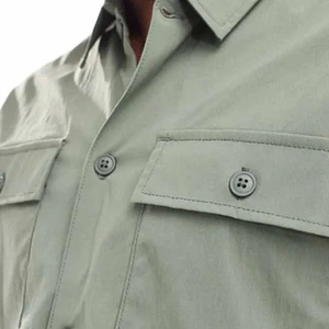 ชุดเซ็ตฤดูร้อน 2 ชิ้น พิมพ์ลายโลโก้ใหม่ สำหรับผู้ชาย เสื้อยืดแขนสั้นติดกระดุม กางเกงขาสั้นลำลอง ชุดฤดูร้อนสำหรับผู้ชาย - Product Image 4