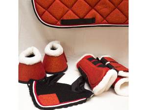 Fabricant d'équipement d'origine Grossiste Tapis de selle à paillettes personnalisés du Pakistan Produits équestres uniques Sialkot - Product Image 4