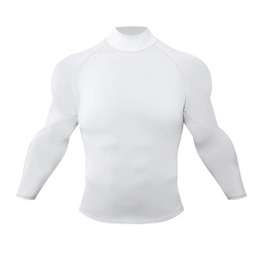 Camiseta de manga larga de compresión para correr para hombre, camiseta de entrenamiento de boxeo para gimnasio, camiseta de entrenamiento Mma Rash Guard - Product Image 2