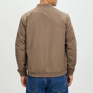 Chaqueta de béisbol fina de otoño para hombre más vendida, chaqueta de bombardero de estilo clásico para hombre, chaqueta de bombardero de fabricación de bajo precio - Product Image 2