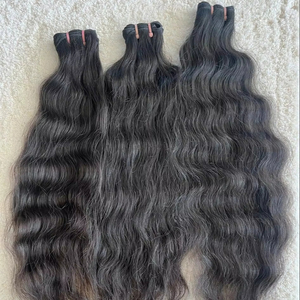 ผมมนุษย์ทอสองชั้นทอผมธรรมชาติบริสุทธิ์100กรัม - Product Image 1