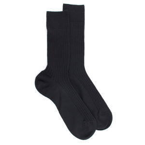 Calcetines de equipo de trabajo duraderos de algodón para hombre de poliéster al por mayor con calcetines de trabajo deportivos resistentes que absorben la humedad - Product Image 1