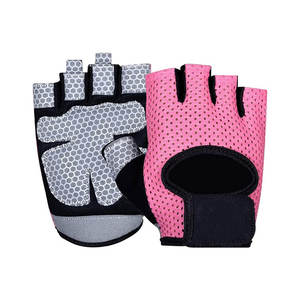 Weightlifting Anti-Slip Breathable Half <b>Finger</b> Fitness Gym <b>Gloves</b> for Cycling Powerlifting - Product Image 4