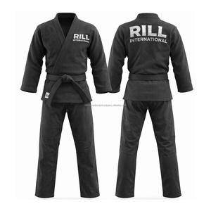 Dernier design, uniforme professionnel de Jiu-Jitsu et de karaté, couleur verte personnalisée, Gi brésilien BJJ 100% coton 500g, durable et respirant - Product Image 2