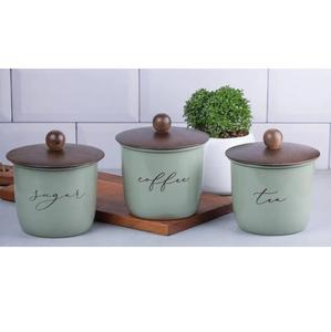Recipiente Metálico para Té, Café y Azúcar, Impresión Personalizada, Recipiente para Té y Café para Cocinas de Hogar, Fábricas y Bares - Product Image 2