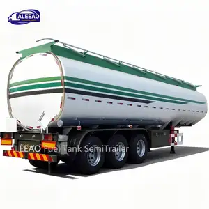 ALEEAO Oil tank Fuel Tanker semi trailer 45000 50000 liters fuel tanker trailer transport for sale oil tank cargo